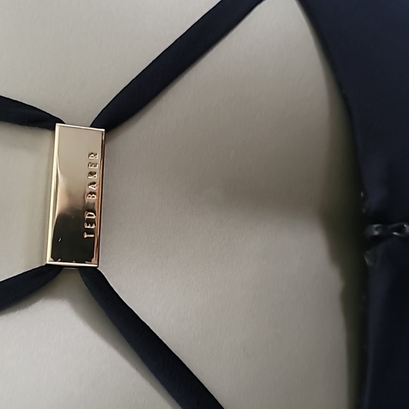 Ted Baker Madora Cross Back Maxi Dress Size 1 TB USA 4 $429 - Picture 3 of 12